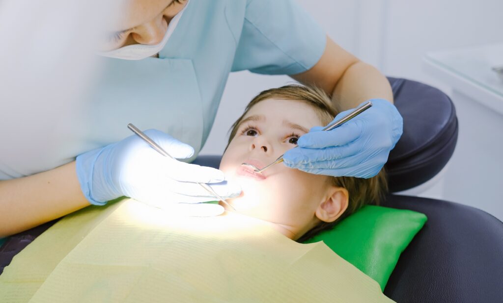 pediatric dental exam Santa Maria